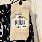  NWT RAG & BONE Ikat Print Skinny Corduroy Pants, sz 25. Made in USA — photo 9