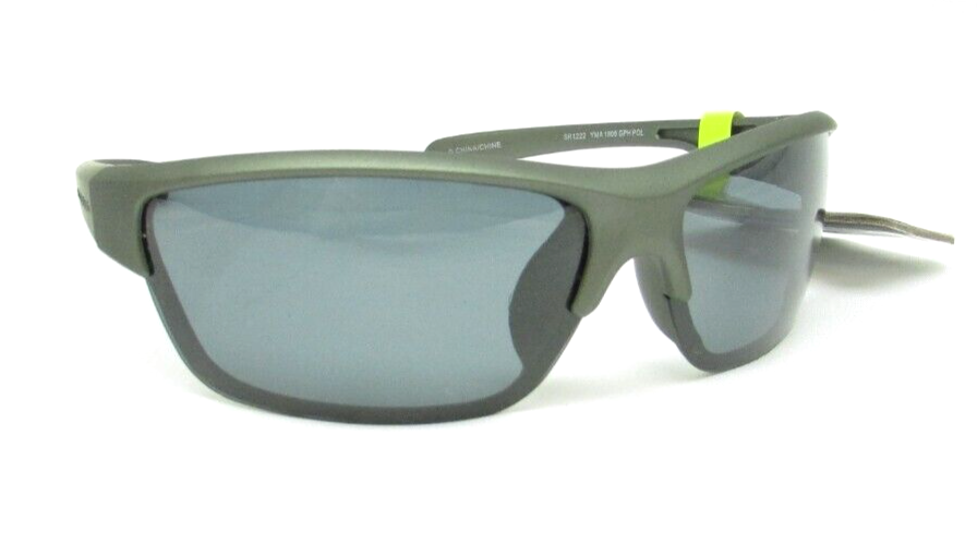 [専用出品]GrayghostEnthusiast Foster Grant POLARIZED Green Half Rim Wrap TR90 Sunglasses 100%UV