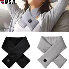 3 Modes USB Electric Heated Scarf Neck Heating Pad Neck Warmer Shawl Winter Warm