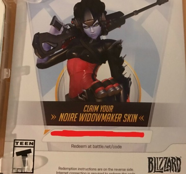 Overwatch 2 Skin - Widowmaker Noire Legendary - PC Code