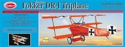 Krick GUILLOW'S Fokker Triplane Balsabausatz / gu204