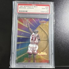 1997-98 Bowman's Best - Best Performance Michael Jordan #96