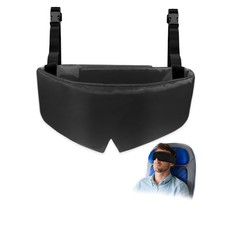 Travel Pillow for Airplanes with Eye Mask 360 Neck Support for Long Flights