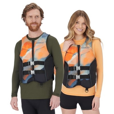 Sea-Doo Unisex Airflow Sunset Edition PFD Life Jacket Orange XL
