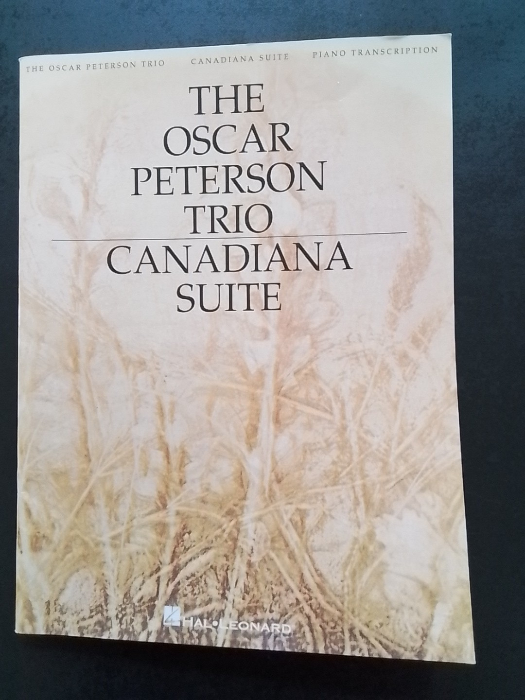Partition Oscar Peterson Canadiana Suite pour piano solo à jouer lors de vos soirées