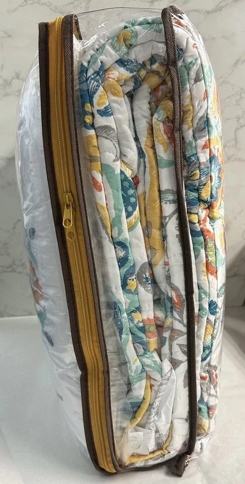 Juego de 5 piezas de cama con cobertor de diseño inteligente King/Cal King Foto 3 de 4