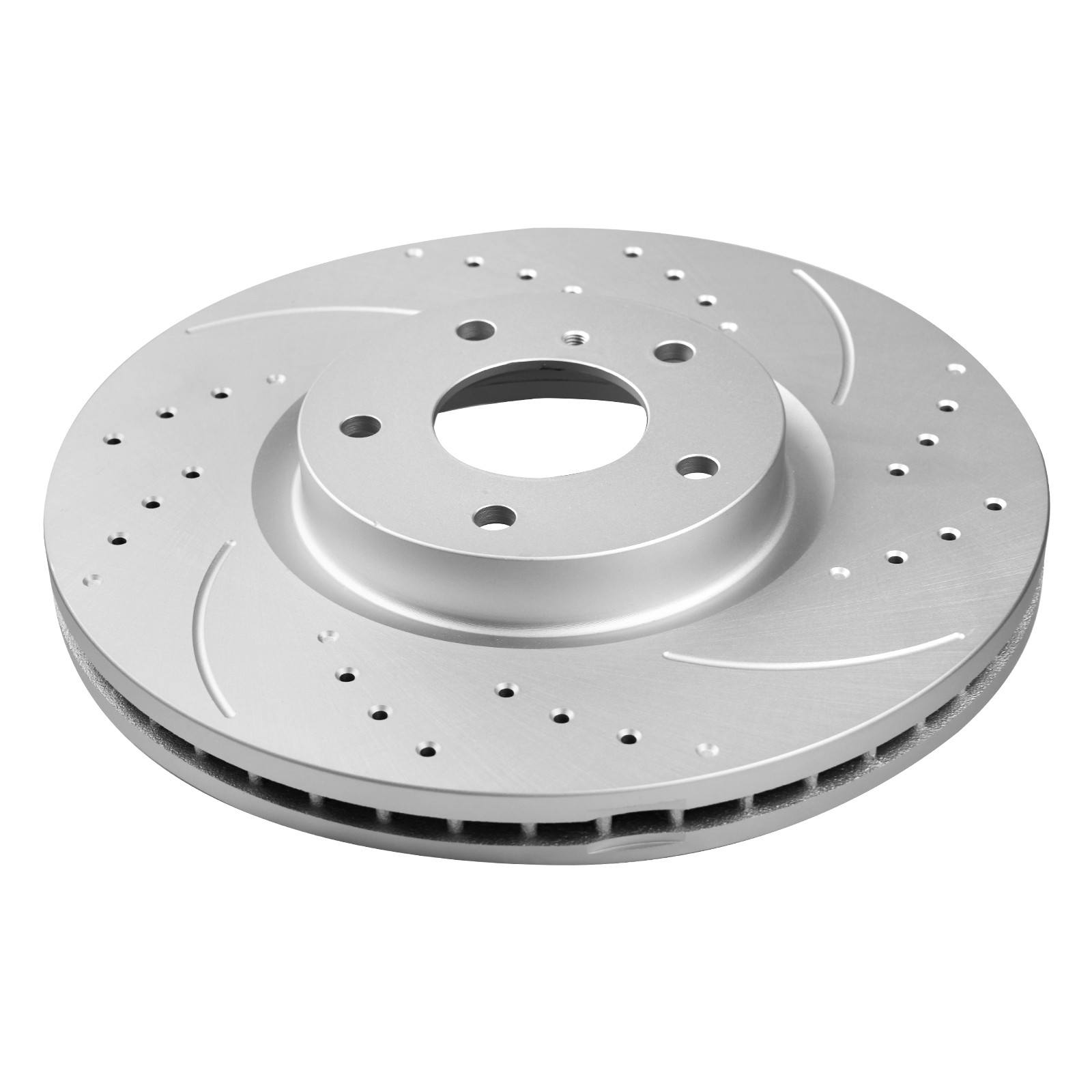 12.6" Front Drilled & Slotted Rotors + Brake Pads for Nissan 350Z 370Z 2006-2019 thumbnail 11