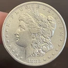 1883 S Morgan Silver Dollar ~ TOUGH DATE w/Rim Bump ~ 90% Silver $1