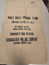 Alter Sack  -  Mehlsack  -  Flour  -  USA  -  1945  