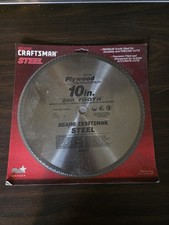 Craftsman 932154 10" x 200 Brzeszczot do piły zębatej Przekrój / sklejka stary zapas MADE IN US