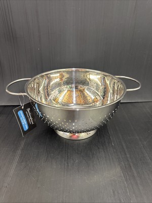 Edelstahl Halbkugel Sieb Sieb von Buckingham - 27 cm - 5 l groß