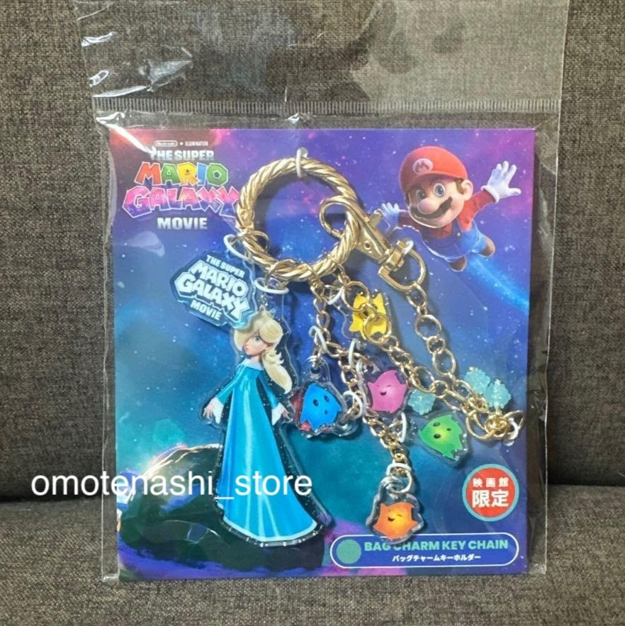 The Super Mario Galaxy Movie Limited Acrylic Charm Keychain Rosalina 2026