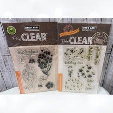 Hero Arts COLOR LAYERING BOUQUET Floral Flowers Rubber Stamps