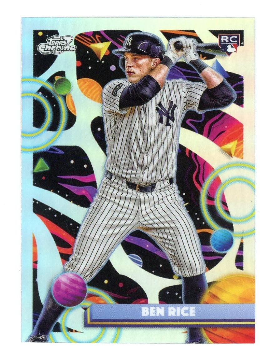2025 Topps Cosmic Chrome #174 Ben Rice RC Rookie Refractor