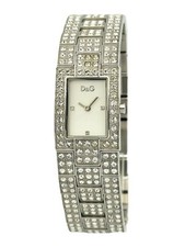 D&G Dolce &  Gabbana 3719251024 Est Chic Ladies Stones Crystals Bracelet Watch