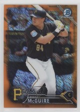 2016 Bowman Chrome Prospects Orange Shimmer Refractor Reese McGuire #BCP198 1u6