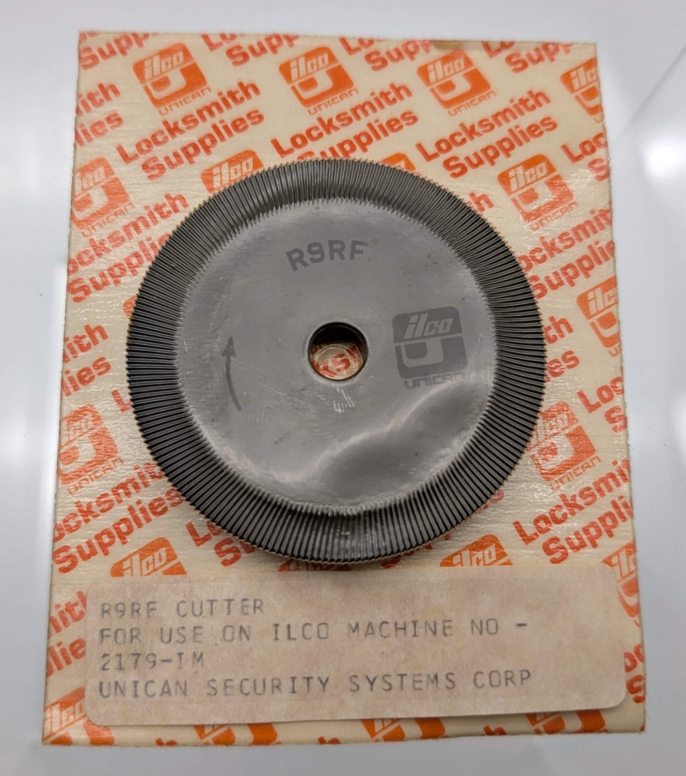 Ilco R9RF Key Cutting Wheel for Ilco 2179-IM Key Cutting Machine