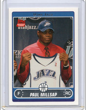 Three (3) 2006-07 Topps Jazz Paul Millsap Rookie Cards No. 253