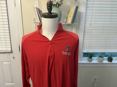 Under Armour Texas Tech Red Long Sleeve Shirt Top XL Men's Loose Fit  New NWT