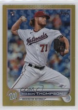 2022 Topps Series 1 Gold Foil Mason Thompson #38 ut4