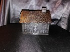 Hansel and Gretel Silver Plated Gingerbread House Coin Money Piggy Bank 4"h — photo 9