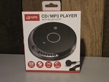 GPX CD / MP3 Player with Bluetooth - Black PCB319B - New