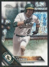 2016 Topps Chrome Holiday Mega Box #HMT40 Jed Lowrie Oakland Athletics 2576