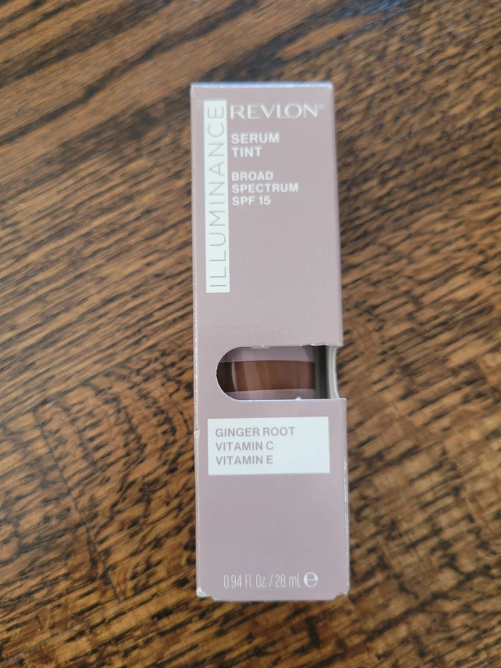 Revlon Illuminance Serum Tint w/ Vitamin C & E Rich Mahogany 605 28ml EXP 2025  - Image 2 of 4