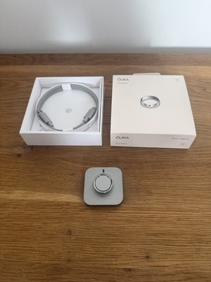 Oura Ring Gen 4 Silber, Health Fitness Smart Ring, Größe 11