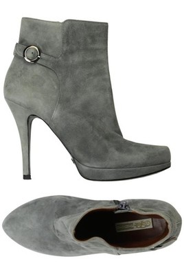Buffalo LONDON Stiefelette Damen Ankle Boots Booties Gr. EU 39 Grau #43mpjbe