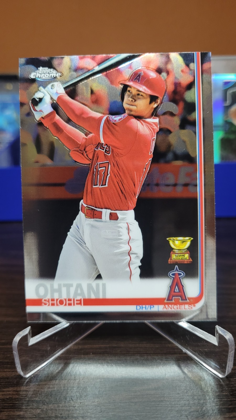 2019 Topps Chrome - Shohei Ohtani #1 Hitting Angels Dodgers All Star Rookie Cup