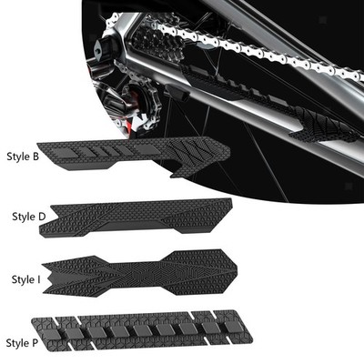 Bike Chainstay Protector Protective Pad Silikon verschleißfester Paster