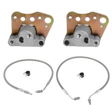 Front Brake Caliper  Hose Lines for Polaris Sportsman 400 500 600 700 Magnum