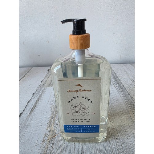 Tommy Bahama Sea salt no 2 breeze hand soap 24 oz hemp oil NEW 724 ml new