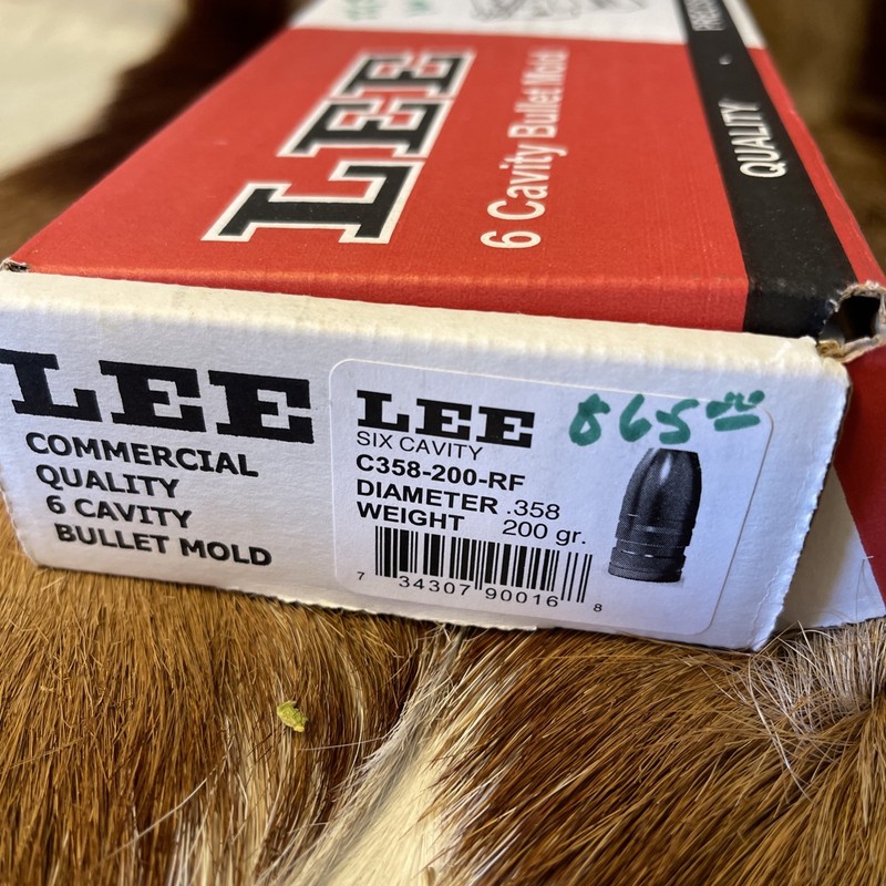 Lee bullet mold Six Cavity C358-200-RF New old stock