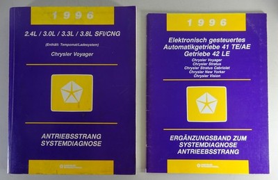 Werkstatthandbuch + Ergänzung Chrysler Voyager SFI/CNG Systemdiagnose 1996