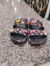 Disney Minnie Mouse Crocs 2 Strap Sandals Park Exclusive M6 W8