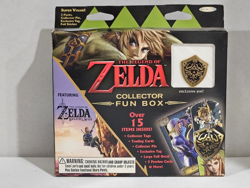 Legend of Zelda~Breath of the Wild~Collector Fun Box~Nintendo~Enterplay~2017~New