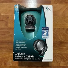 Brand new Logitech Webcam-C250h Box Has Some Wear