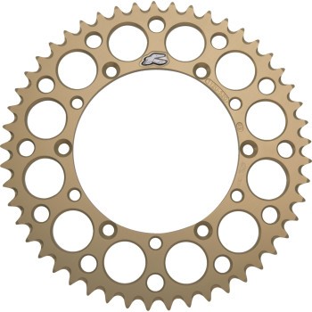 Renthal 112U-520-51GEHA Ultralight Rear Sprocket - Hard Anodized - 51T Hard A...