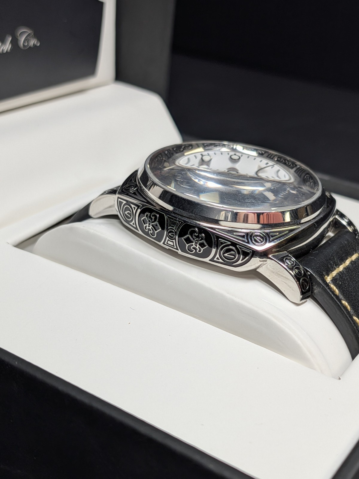 The Ugly Watch Co RM1 Rista Marka Automatic Mens Watch White Dial Box image 6