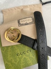 Gucci Gürtel Herren Schwarz, Größe 100