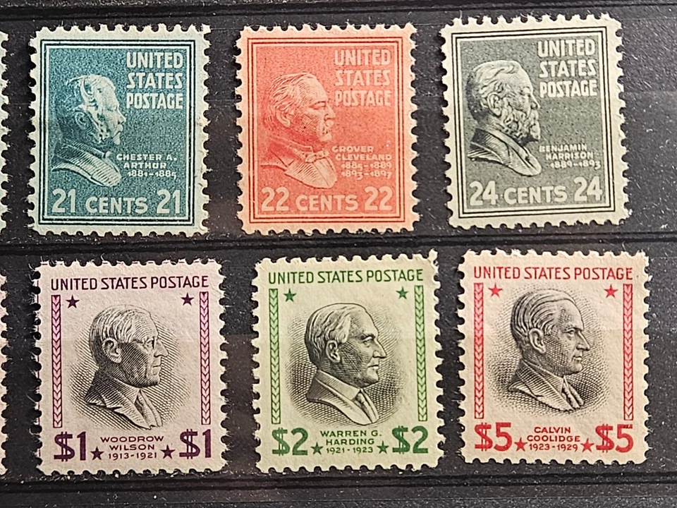 US Stamp Sc 803-34 & 839-51(x3), President Sets , VF MLH CV$231 (506104) - Image 4 of 4
