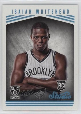 2016-17 Panini Studio Edition Glossy Isaiah Whitehead #195 Rookie RC 00jz