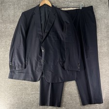 Ermenegildo Zegna Su Misura 15 MilMil 15 Men s 2 Piece Suit 52L 42x29 Striped
