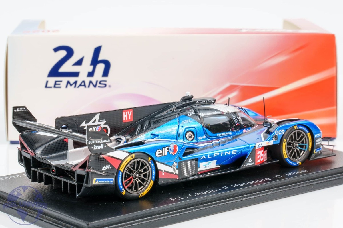 ミニカー Alpine A424 9th Le Mans 24H 2025 Spark-S9264-Alpine-A424-Le-