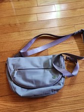 Lululemon 5L All Night Gray Festival Bag EUC