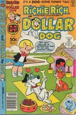 Richie Rich and Dollar the Dog #19 VG 1981 Stock Image Low Grade