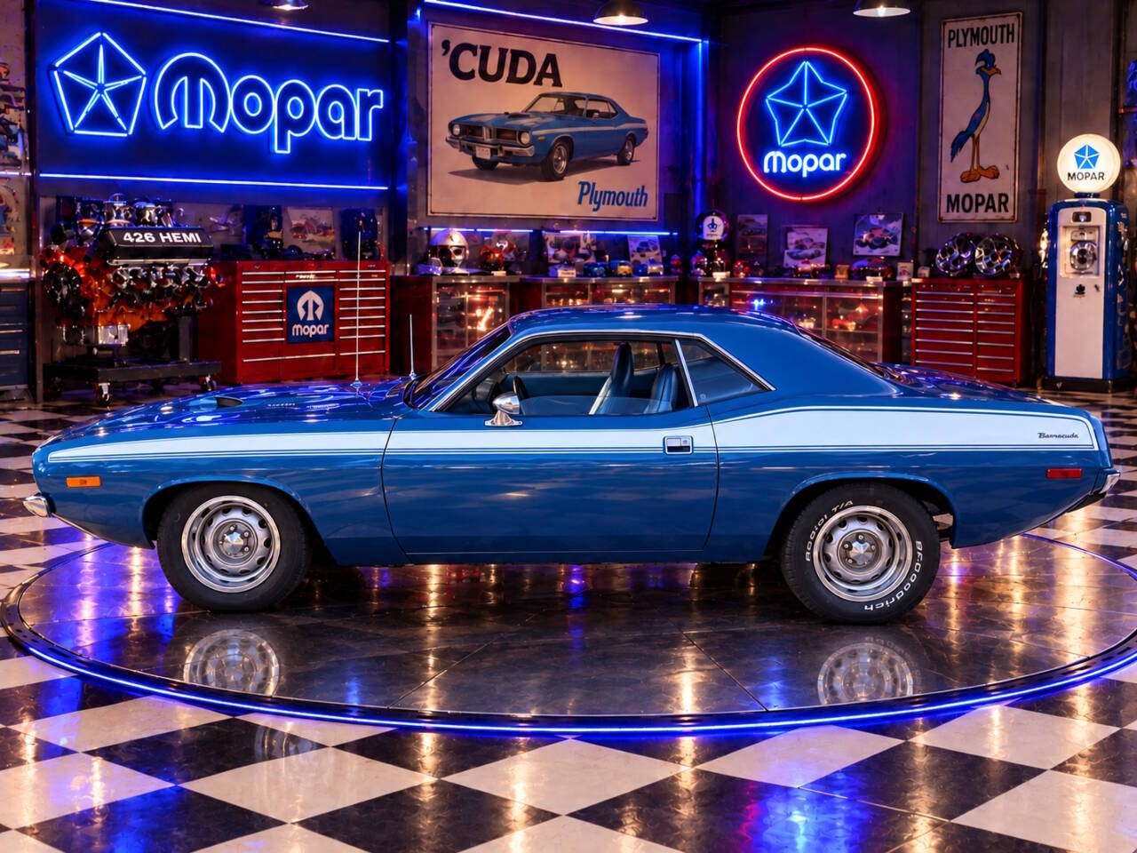 1973 Plymouth Barracuda for sale in Pompano Beach Florida