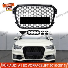 Sport Wabengrill Kühlergrill GlanzSchwarz Grill für Audi A1/8X Vorfacelift 10-15